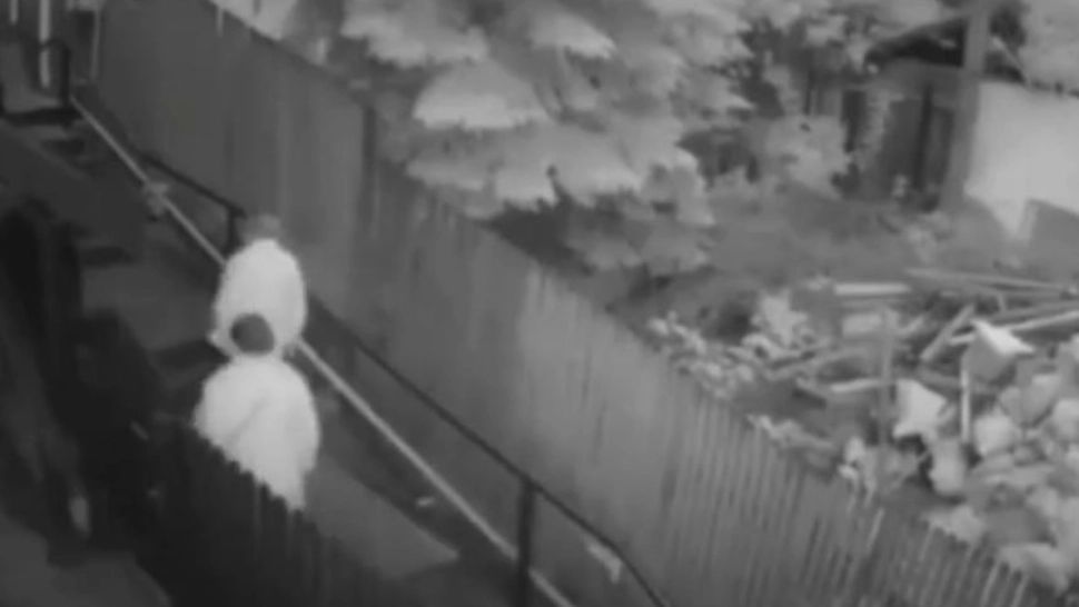 Un urs a fost filmat în timp ce urmărea doi oameni/ Foto/captură video