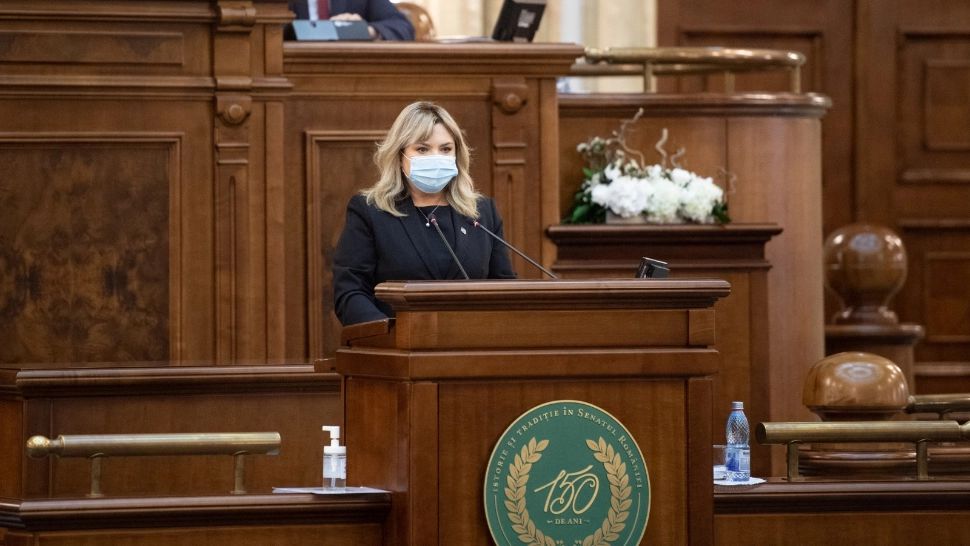 Anca Dragu. Foto: captură Facebook