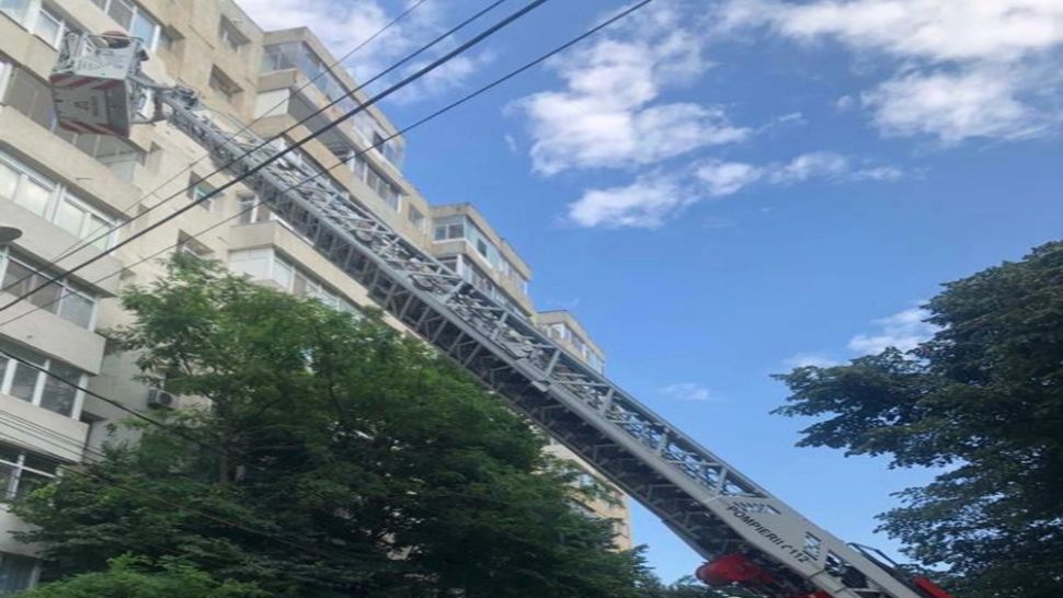 Intervenție pompieri Tulcea
