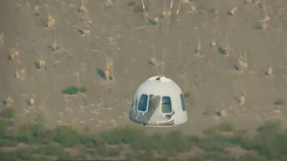 Blue Origin. Foto: captură YouTube