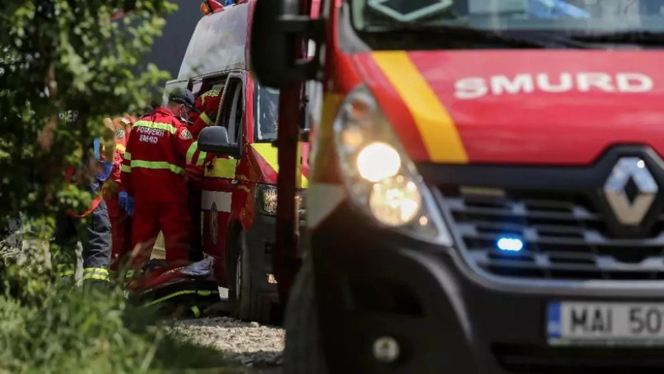 Incendiu Popești Leordeni. Foto: Inquam / Sabin Cîrstoveanu