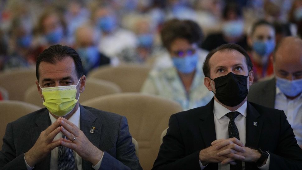 Ludovic Orban și Florin Cîțu Foto: INQUAM/Octav Ganea