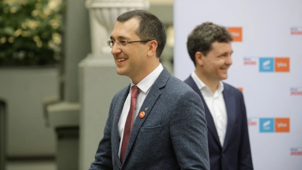 Vlad Voiculescu și Nicușor Dan/ Arhivă foto
