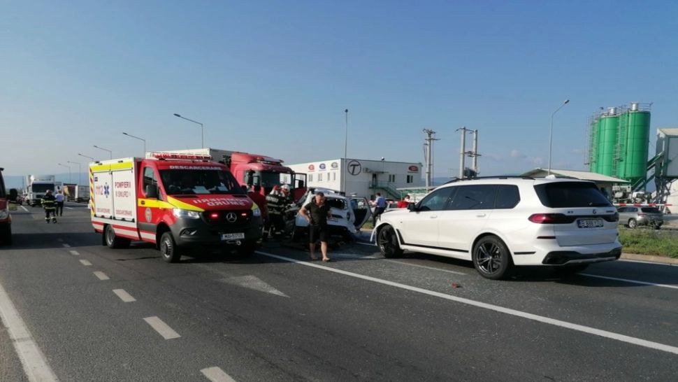Tragedie, în Sibiu: accident cu 4 morți. Foto: Realitatea de Sibiu