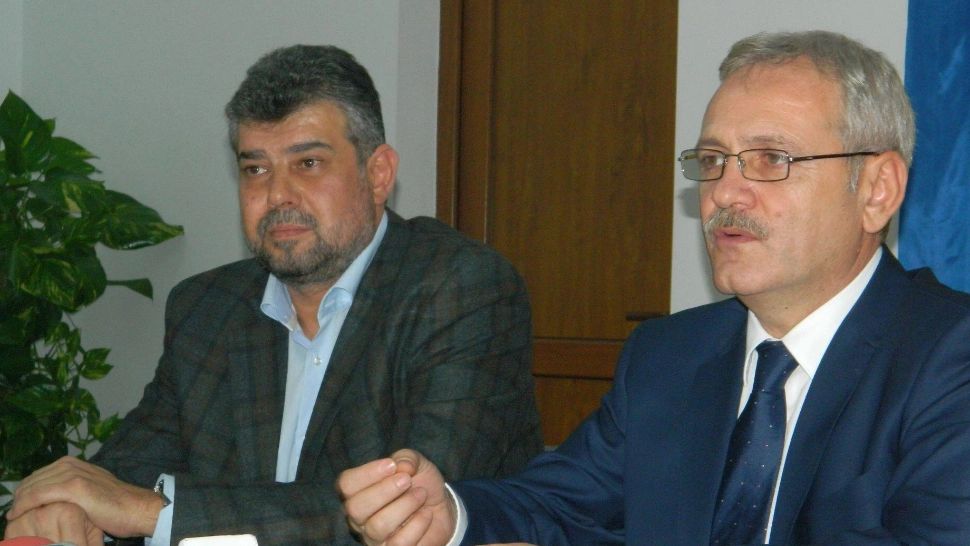 Marcel Ciolacu și Liviu Dragnea