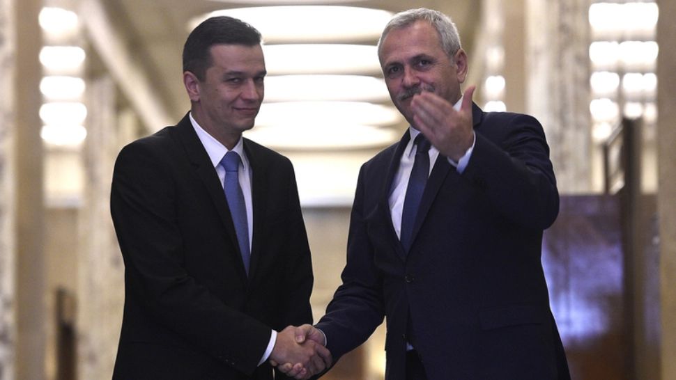 Sorin Grindeanu și Liviu Dragnea