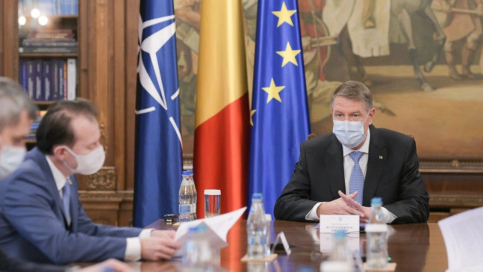 Florin Cîțu și Klaus Iohannis