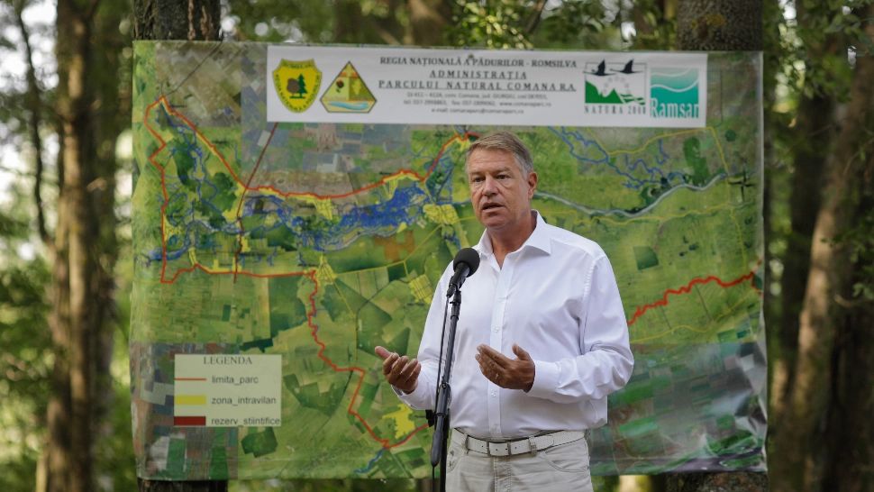 Klaus Iohannis la Comana / INQUAM Photos - George Călin