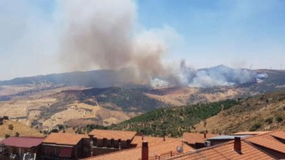 Incendii de vegetație în Sicilia