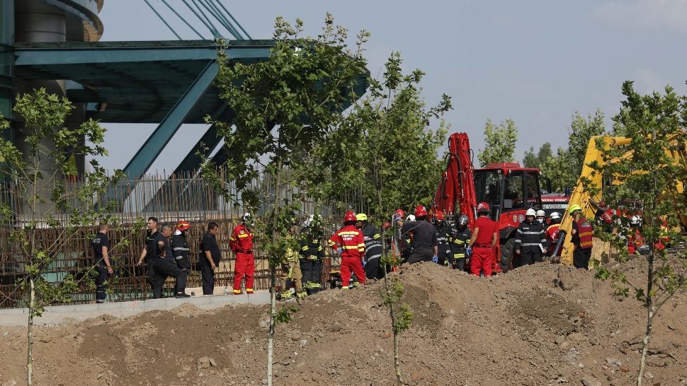 Raed Arafat, anunț după bilanțul TRAGIC de 2 morți pe șantierul din Capitală Foto: INQUAM/Octav Ganea