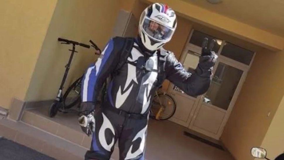 Motociclist ucis de un grec