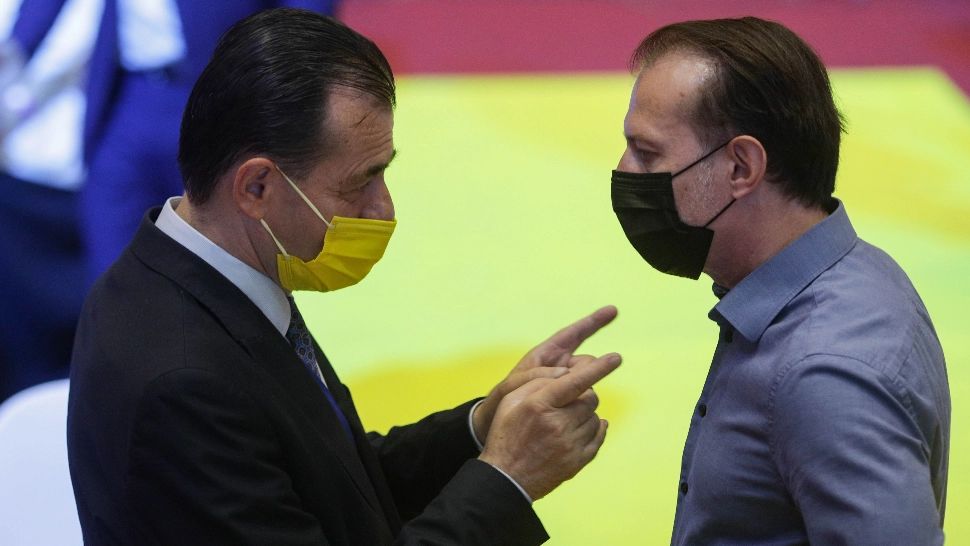 Ludovic Orban și Florin Cîțu. Foto: Inquam / Octav Ganea