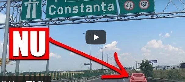 Greseala pe autostrada