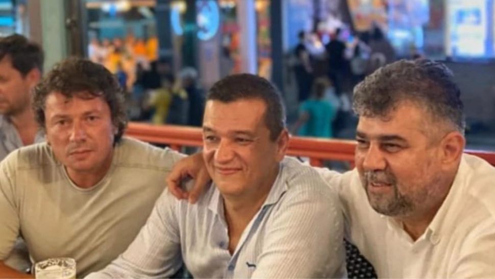 Marcel Ciolacu și Sorin Grindeanu în Vama Veche