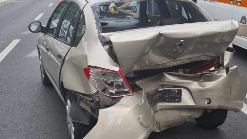 Grav accident, în Argeș: 4 victime. Foto: IPJ Argeș