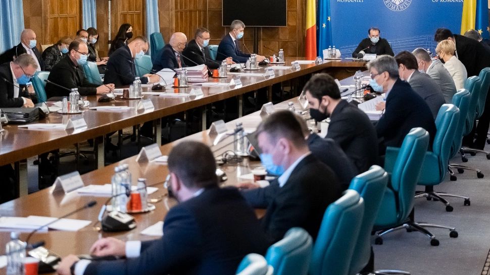 Ședință a Guvernului (arhivă)