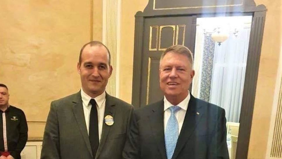 Dan Vîlceanu și Klaus Iohannis