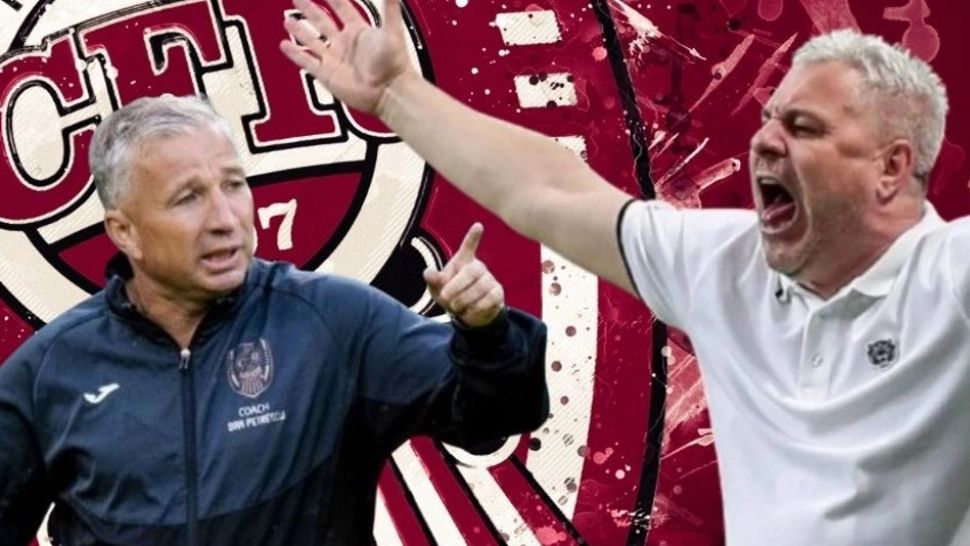 Șumudică i-a dat daună totală lui Petrescu! Dezvăluirea lui ”Șumi” care îl va face de rușine pe antrenorul CFR-ului