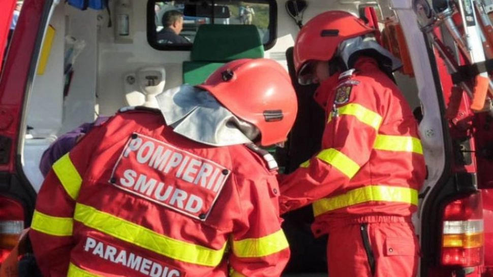 Bărbat rănit grav ca urmarea exploziei unei butelii