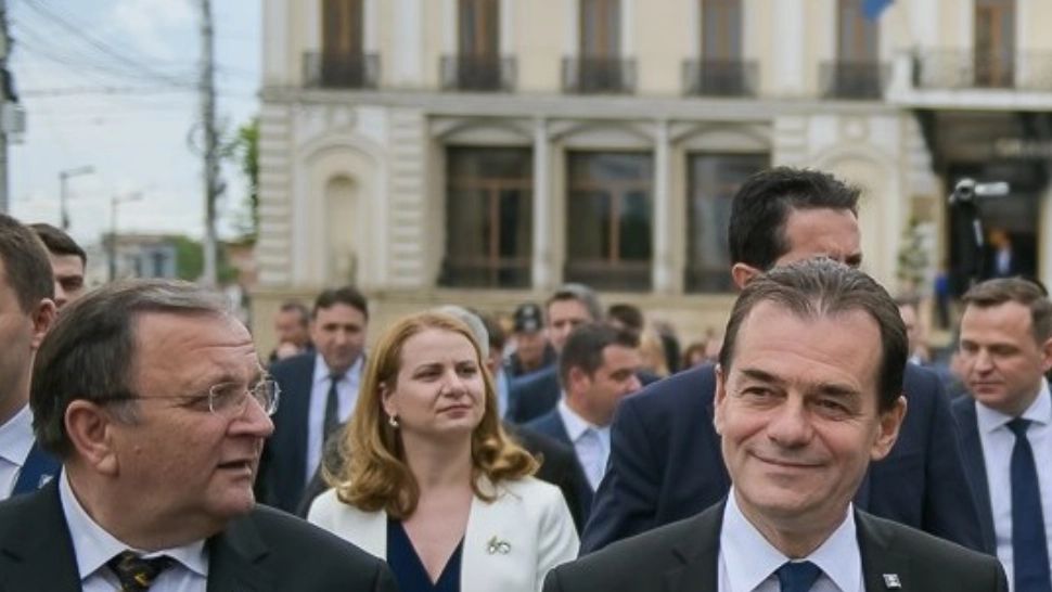 Gheorghe Flutur și Ludovic Orban (arhivă)