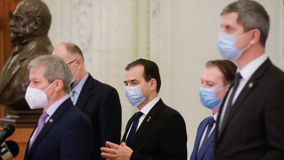 Orban merge pe varianta actualei coaliții, deși USRPLUS îl vrea pe Câțu out. Foto/Arhivă