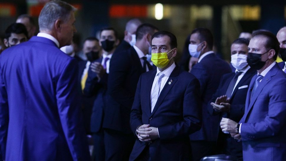 Klaus Iohannis, Ludovic Orban și Florin Cîțu