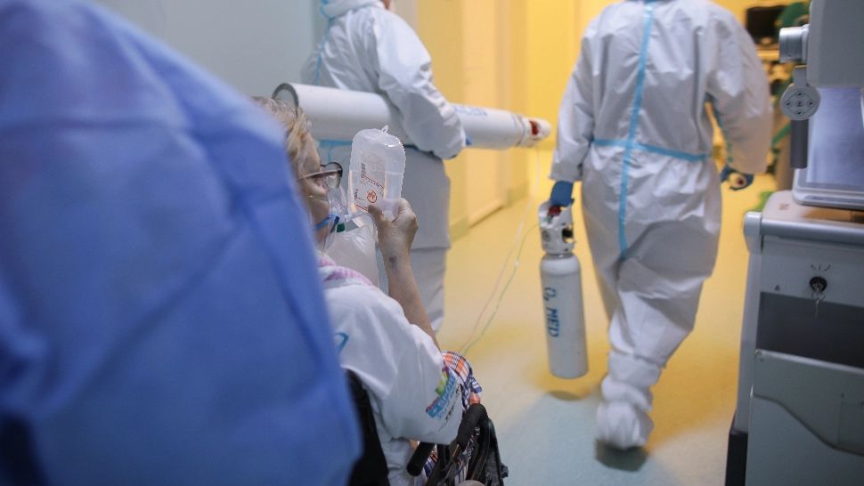Spital Covid. Foto: Inquam Photos / Octav Ganea