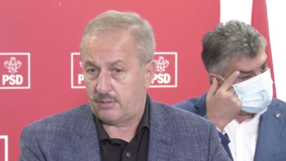 Vasile Dîncu și Marcel Ciolacu