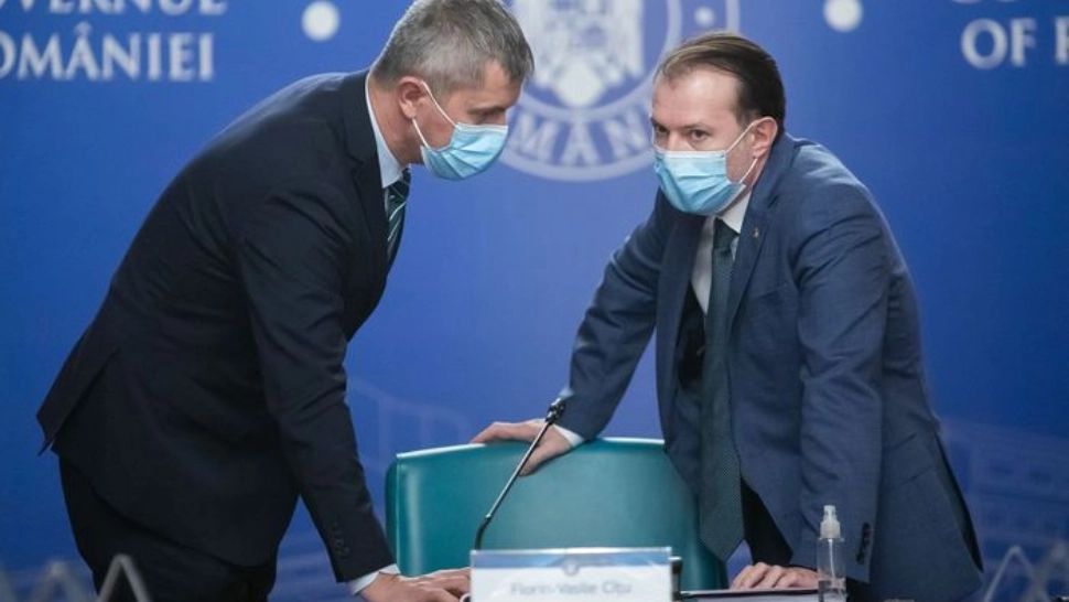 Florin Cîțu și Dan Barna 