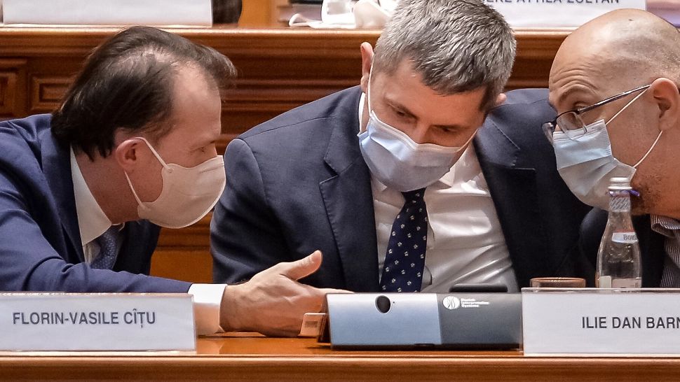 Florin Cîțu, Dan Barna, Kelemen Hunor
