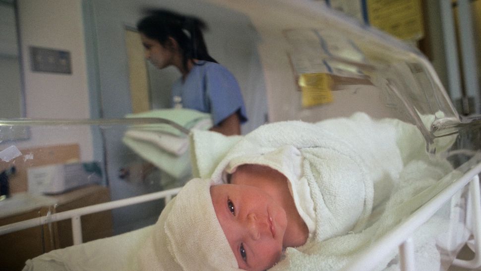 Bebeluș, în incubator/ Foto: Profimedia