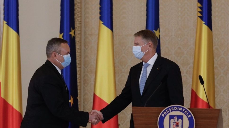 Klaus Iohannis și Nicolae Ciucă (Inquam/George Călin) 
