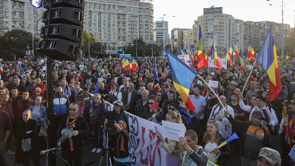 Proteste București. Foto: Inquam Photos / Octav Ganea