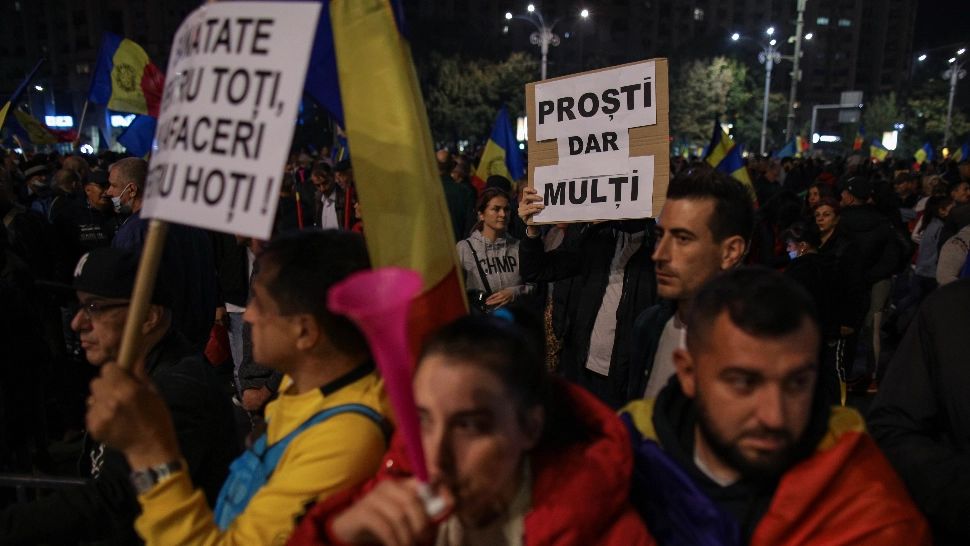 Proteste, 2 octombrie 2021 Foto: INQUAM/Octav Ganea