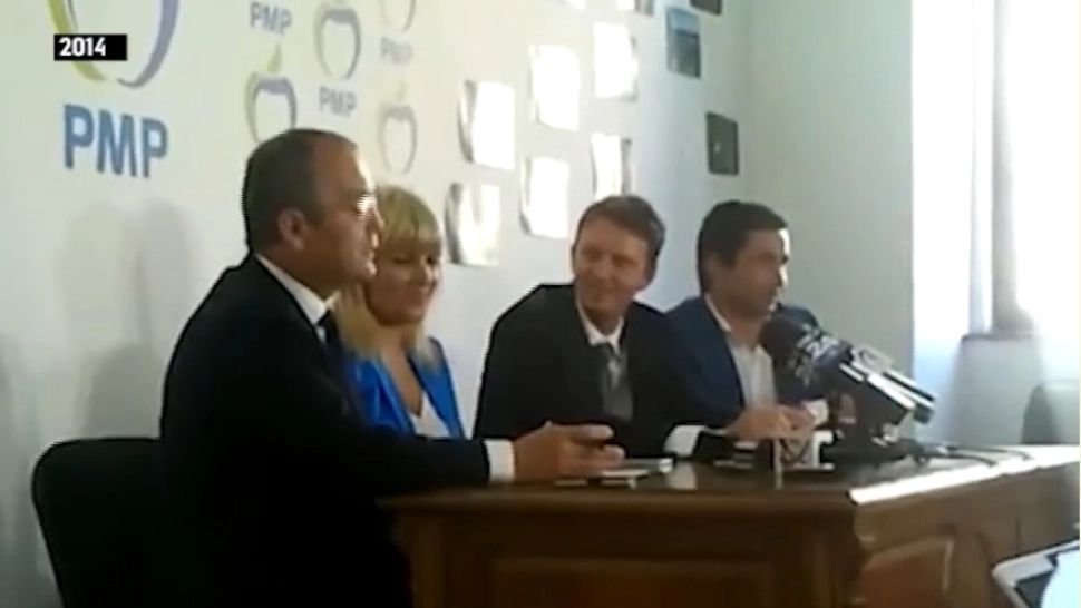 Emil Boc și Elena Udrea, 2014 / Captură foto