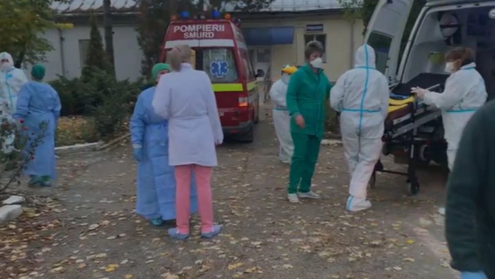 Plan roșu de intervenție la Spitalul COVID Târgul Cărbunești