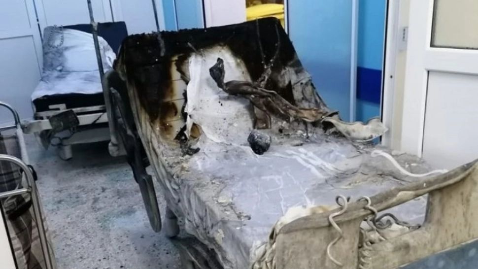 Incendiu devastator la Spitalul din Piatra Neamț