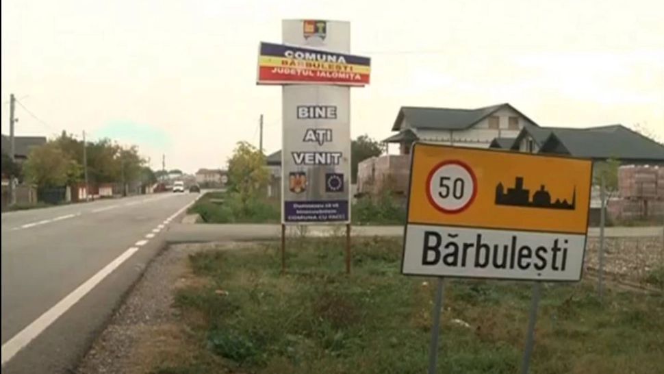 Bărbulești, comuna care nu crede în vaccin. Foto/Captură video