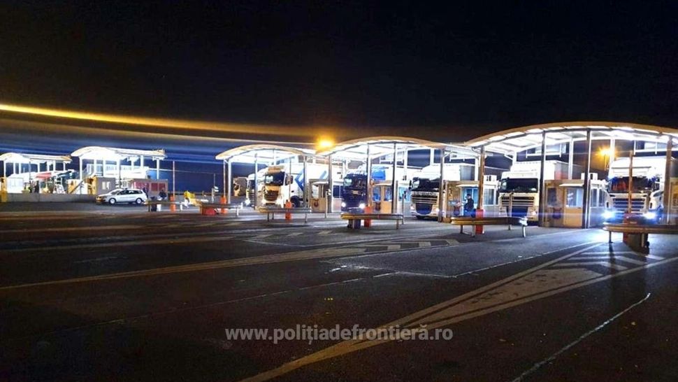 Valori de trafic crescute la automarfare, la graniţă / Poliția de Frontieră