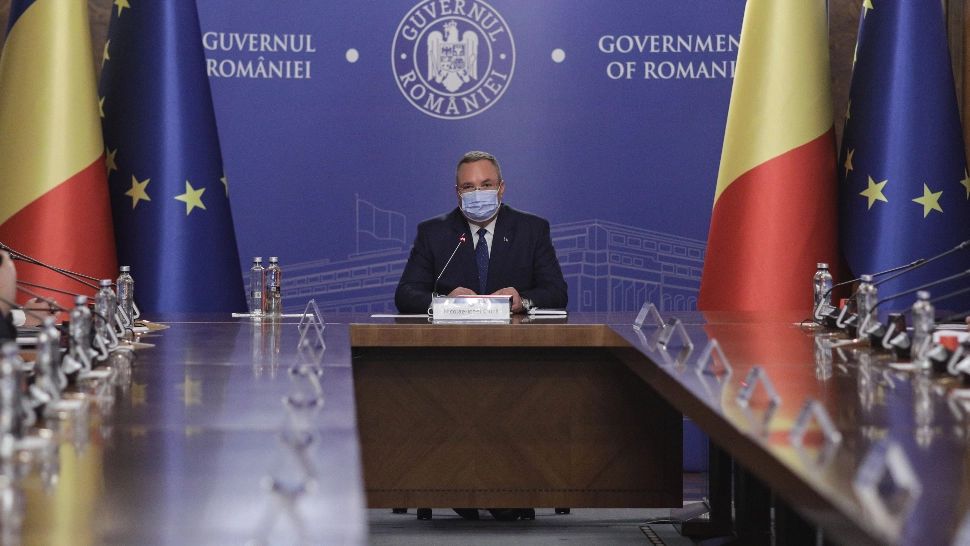 Ședință la Palatul Victoria pentru valul 5 Foto: INQUAM/Octav Ganea