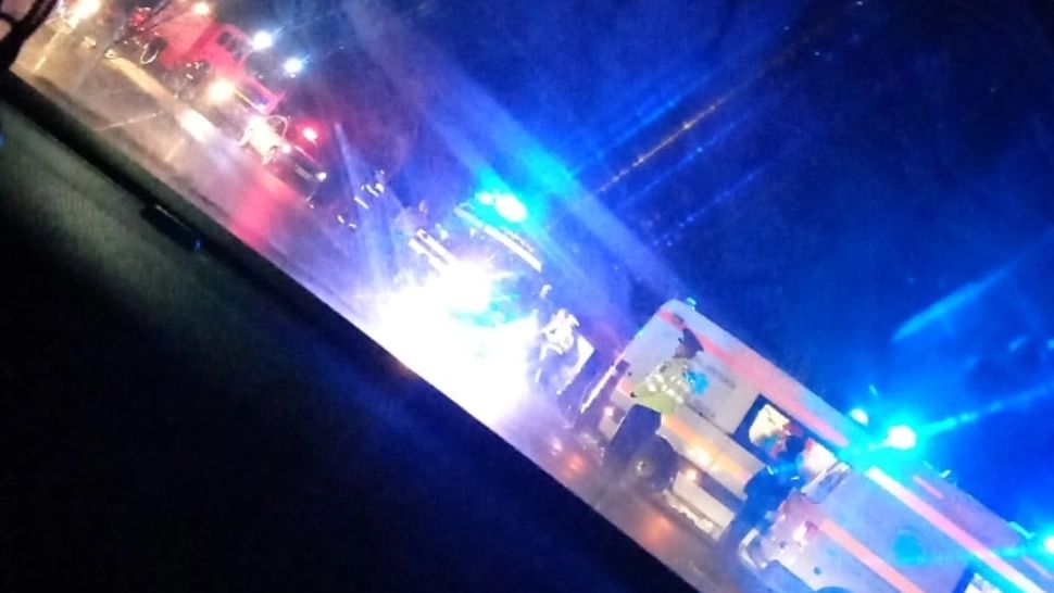 Accident TERIBIL în Prahova - 10 persoane implicate în coliziunea unui microbuz Foto: Info Trafic Prahova