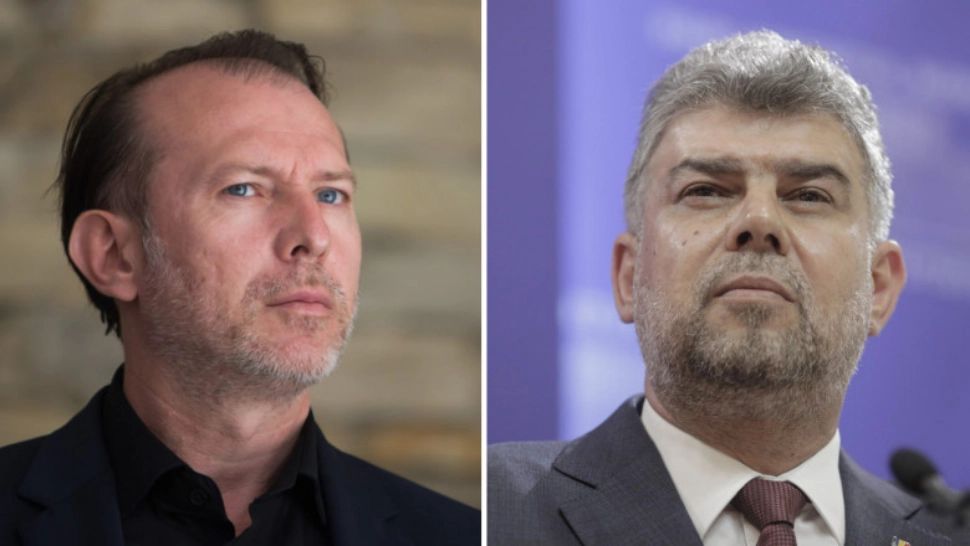 Florin Cîțu și Marcel Ciolacu