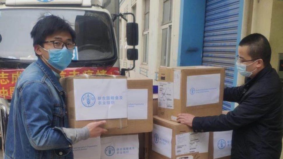 Carantina pentru colete din afara Chinei FOTO: FACEBOOK 