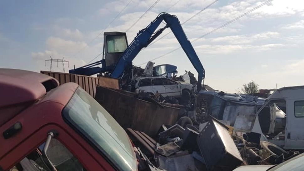 Comisarii Gărzii de Mediu au descins astăzi langa București FOTO: Arhiva