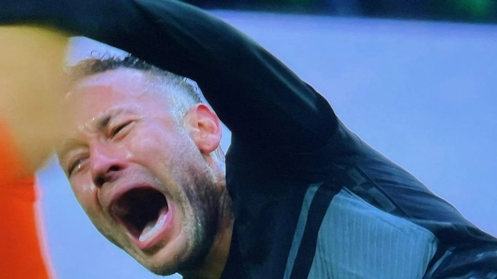 Neymar, în lacrimi