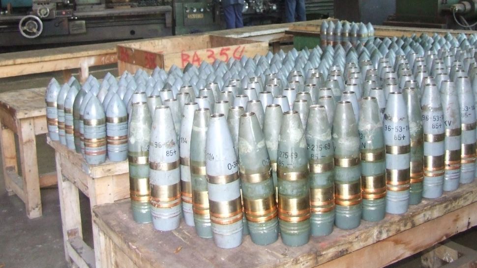 Fabrica de armament de la Babeni FOTO:arhiva