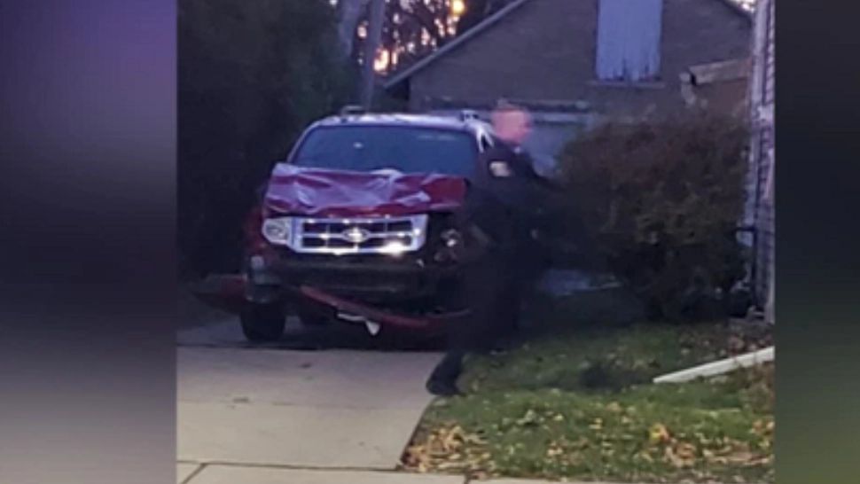 SUV-ul suspectului FOTO: Twtter
