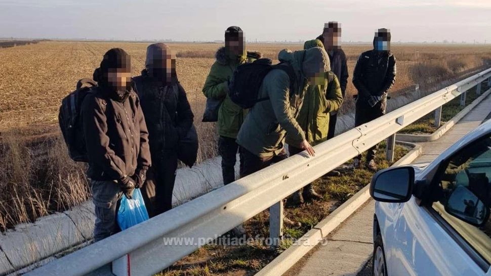 Afgani descoperiți la vama Nădlac / Poliția Română de Frontieră