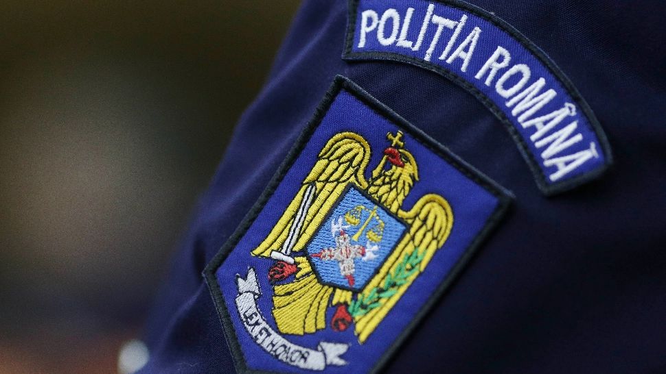 Poliția Română, verificări la Strehaia, în cazul amenințării cu moartea Foto: INQUAM/Octav Ganea