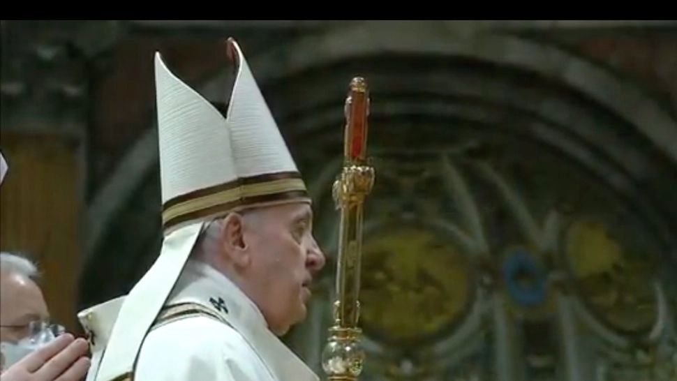 Papa Francisc FOTO: Captura video